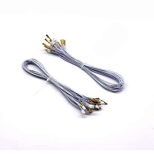 Arcity 20 Pcs Arcade Wires Harness Cable for Zero Delay USB Encoder PCB With 0.110" 2.8mm Terminals 15.74inch Compatible With LED & Sanwa Style Buttons New - color: 0.110 inch(2.8mm)-L:15.74in