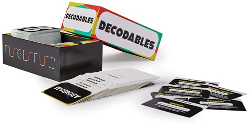 Spin Master Games, Decodables, A Hysterical Adult Party Game, Adult Card Game, Bachelorette Party Activity, 3-8 Players, for Ages 18 & Up - style: Decodables