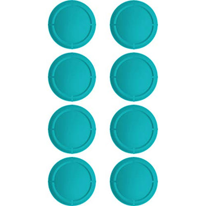 Ferkurn Joystick Replacement Cap Thumb Grip for Switch OLED & Switch Lite, Joystick Grip Button Stick Cover 3D Analog Cap Skin Replacement Part Repair Kit Accessories, 8 PCS - color: Green