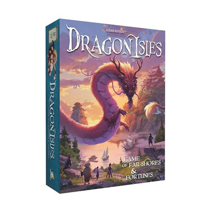 DragonIsles – Fantasy Adventure Family Board Game for 2-5 Players, Ages 10+ – A Journey of Far-Shores and Fortunes!