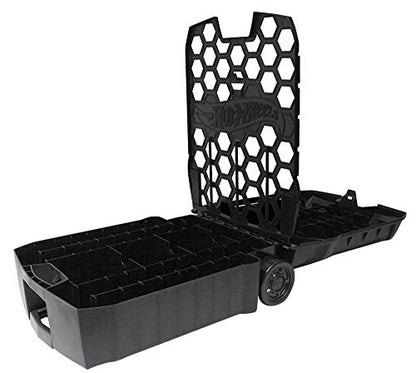 Hot Wheels 100-Car Storage Case – Large Capacity Organizer for 1:64 Die-Cast Vehicles with Handle and Latch, Durable Portable Carrying Case for Kids, Travel, and Toy Car Collectors | Durable Carrying Case for Die-Cast Vehicles with Handle and Latch, Trave