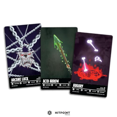 The Deck of Many Animated Spells: Level 2 Vol 1 A-H