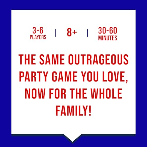 Never Have I Ever | Hilarious Family Card Game with Fun Questions & Crazy Stories | Perfect for Kids, Teens & Adults | Great for Game Nights & Parties | Includes “I Have” & “I Have Never” Paddles! - color: Family Edition