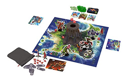 IELLO: King of Monster Island - Strategy Board Game, Sequel of The King of Line, Family, Play Cooperatively, Ages 10+, 1-5 Players, 60 Minutes - style: Monster Island