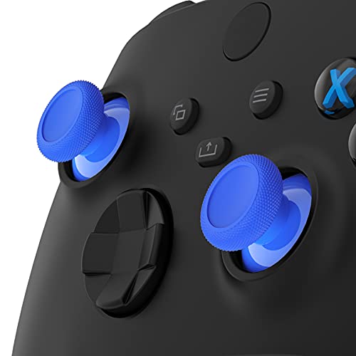 eXtremeRate Replacement Controller Joystick for Xbox One - 4 PCS Green & Blue Thumbsticks Analog Thumb Sticks for Xbox Series X/S, Xbox One S/X, Elite Controller with Repair Kit Screwdriver - color: Green & Blue