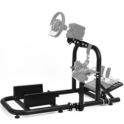 Dardoo Gaming Simulator Cockpit Adjustable Compatible with Logitech G27 G29 G920 G923, for Fanatec, for Thrustmaster T300RS T500R, Racing Simulator Cockpit without Wheel Pedal Shifter Seat