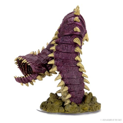 WizKids D&D Icons of The Realms: Fangs and Talons - Purple Worm Premium Set - style: Purple Worm