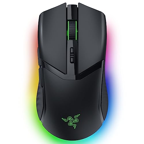 Razer Cobra Pro Gaming Mouse - Optical - Cable/Wireless - Bluetooth - 2.40 GHz - Rechargeable - USB Type C - 3000 dpi - Scroll Wheel - 11 Programmable Button(s) - Right-Handed - color: Black