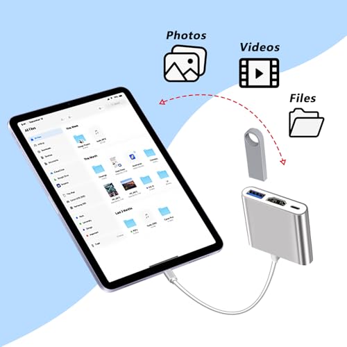3-in-1 USB-C to HDMI Hub, USB C Adapter to Usb3.0 4K Ultra HD,5.0Gbps High-Speed Data Transfer, 100W PD Charging Docking Station| Compatible with USB Keyboards, mice, Projector, Monitor, Laptop