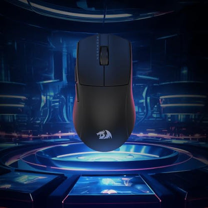 Redragon M916 Wireless 49G Ultra-Light Gaming Mouse 8K DPI Remapping Keys | Cable-Free 0 Delay, Dedicated for FPS Gamers, Redefine Keybinding Macro, Ergonomic Grip Body Comfort
