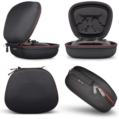 sisma Carrying Case Compatible with Nintendo Switch 2 Pro Controller, Hard Shell Original Switch Controller Protection Portable Travel Protective Case, Black - color: Black