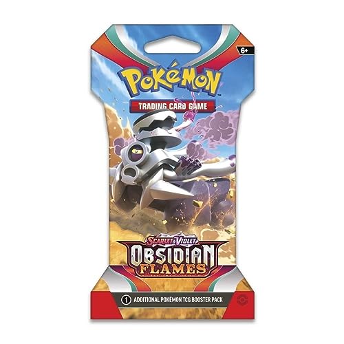 Pokemon Scarlet & Violet 3 Obsidian Flames Sleeved Booster 8 Packs