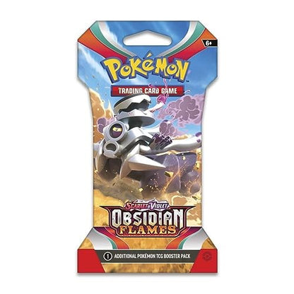 Pokemon Scarlet & Violet 3 Obsidian Flames Sleeved Booster 8 Packs