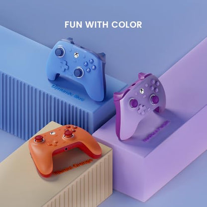 GameSir G7 SE Wired Controller for Xbox Series X|S, Xbox One & Windows 10/11, Plug and Play Gaming Gamepad with Hall Effect Joysticks/Hall Trigger, 3.5mm Audio Jack (Purple) - color: Purple