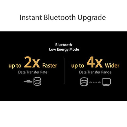 ASUS USB-BT500 초소형 디자인의 USB 어댑터, 블루투스 5, 블루투스2.1/3.x/4.x와 역 호환, TAA 준수 (USB-BT500)