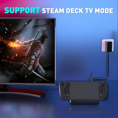 Charger for Nintendo Switch, Fast Charger with 6.6FT Charging Cable, AC Power Supply Adapter for Nintendo Switch OLED/LITE Steam Deck Charger, Support Switch TV Dock Mode Output 15V2.6A USB C Chargers - size: 6.6FT