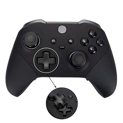 13 in 1 Metal Thumbsticks for Xbox One Elite Series 2, Elite Series 2 Controller Accessory Parts, Gaming Accessory Replacement, Metal Mod 6 Swap Joysticks, 4 Paddles, 2 D-Pads, 1 Tool - color: Black