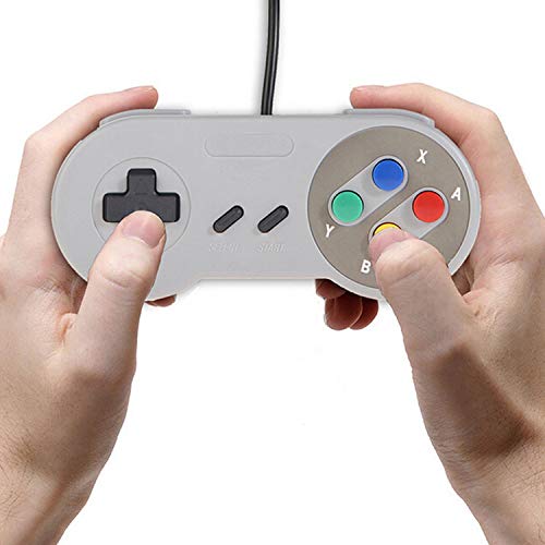 TOOPONE 2 Pack Retro USB Controller Gamepad Joystick, USB PC Super Classic Controller Joypad Gamestick for Windows PC MAC Linux Raspberry Pi 3 Sega Genesis Higan