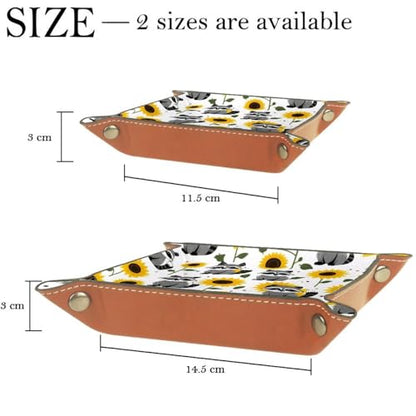 Raccoon and Sunflower Dice Tray Dice Rolling Tray Folding Dice Holder for Dice Games, Like RPG, DND and Other Table Games - color: Multi 12