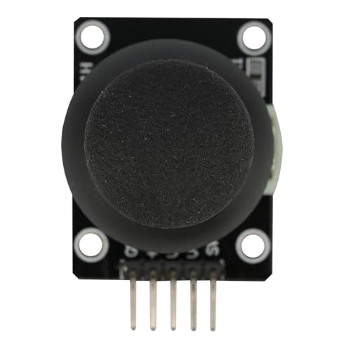 6Pcs Joystick Dual-axis XY Module | Compatible with PS2 Game Joystick, Control Lever Sensor Board, Compatible with Arduino Raspberry, KY-023