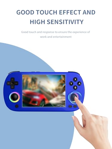 [2 Park] Screen Protector for RG40XX H 4.0 Inch Handheld Game Consoles Tempered Glass Film, Screen Protector for Anbernic RG40XX H Handheld Gaming Anti-Scratch & Sensitive & 9H Hardness