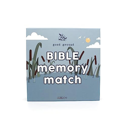 Good Ground Toddler Matching Memory Match Game | Fun & Fast Gifts for Boys & Girls Ages 3 to 7 - Christain Preschool Homeschool Biblical Bible Themed Card Game
