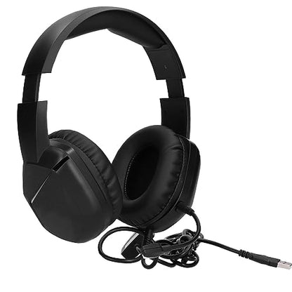 Wired Stereo Gaming Headset with Detachable Microphone for PCs Laptops and Game Consoles Comfortable Design (Without 3.5mm Plug) - size: Without 3.5mm plug