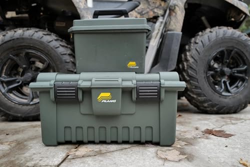Plano 1612 Deep Water Resistant Field Box with Lift Out Tray - style: X-large Size O.d. Green
