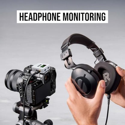RØDE Wireless GO (Gen 3) – Compact Wireless Mic – Pristine Audio, 32-bit Float Recording, Automatic Level Control, for Phones, Cameras and Computers (White) | 32-Bit Float Onboard, Intelligent Gainassist, Series Iv 2.4ghz, 128-Bit Encryption, 260m Range -