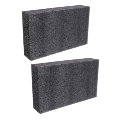 SHERCHPRY 2pcs Black Epe Foam Sheets for Packaging Foam Insert with Protective Lining and Tear Resistance for Storage and Crafts Padding