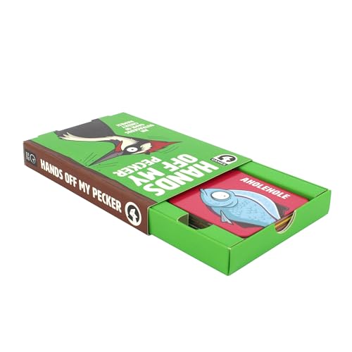 Ginger Fox: Hands Off My Pecker - Adults Party Card Game, Fast-Paced, Speed & Strategy, Animal-Themed Collecting, Cheeky Names, Ages 16+, 3-6 Players - style: Hands Off