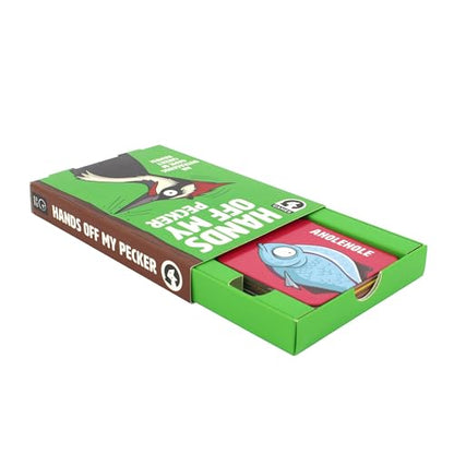 Ginger Fox: Hands Off My Pecker - Adults Party Card Game, Fast-Paced, Speed & Strategy, Animal-Themed Collecting, Cheeky Names, Ages 16+, 3-6 Players - style: Hands Off