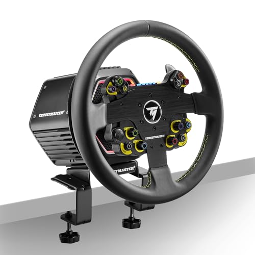 Thrustmaster T818 EVO 32R Direct Drive Racing Wheel & Pedal Set - PC | 10 Nm constant torque, 32 cm leather rim, detachable hub, Raceline LTE 2-pedal kit, force feedback, modular & upgradeable