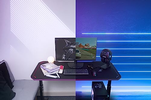 Cooler Master GD120 PC Gaming Desk with Cable Management, Water-Repellent Mousepad, Modern Simple Sturdy Style Table Workstation for Home Office - style: GD120