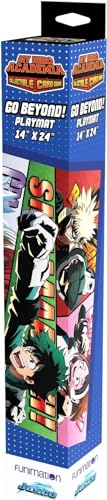 Jasco Games My Hero Academia Collectible Card Game Series 2 Crimson Rampage Go Beyond! PLAYMAT | Trading Card Game for Adults and Teens | Ages 14+ | 2 Players | Avg. Playtime 20-30 Minutes | Made