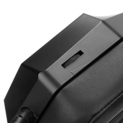 Wired Competitive Gaming Headset Noise Cancelling Over Ear Stereo Headphones for PC with LED Light