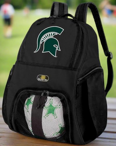Broad Bay Michigan State University Soccer Backpack or Michigan State Volleyball Bag