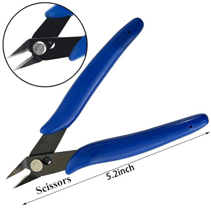 36 Pcs DIY Modeling Hobby Tool Kit, Basic Modeler Craft Set, Dollhouse & Gundam Miniature Handmade Craft Tools