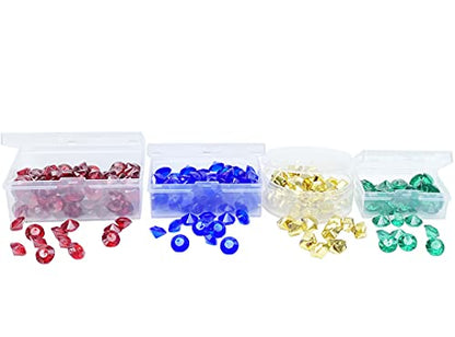 BitsBins Board Game Piece Storage and Organizers, Accessories That Organize Tokens and Components Both in The Game Box and During Game Play | Combo Pack of 6 Pods, 4 Minis, 4 Originals and 4 XL's - size: Combo Set