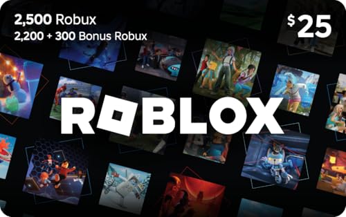Roblox Digital Gift Card - 2,500 Robux [Includes Exclusive Virtual Item] [Digital Code]