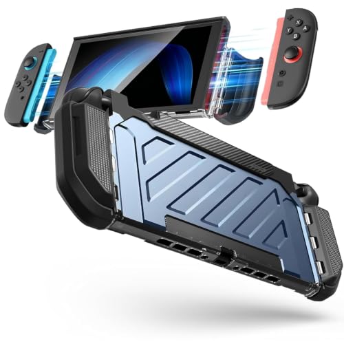 SUPCASE Unicorn Beetle Pro Case for Nintendo Switch 2 2025, [Military-Grade Protection] [Joy Con Remove Friendly] Dockable Integrated Cover Accessories Compatible with Switch 2, Tilt - color: Tilt