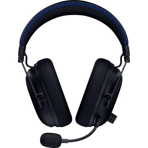 Razer BlackShark V3 Pro Wireless ANC PlayStation Gaming Headset, Black | Full Band Mic, 50mm Drivers, 2.4 GHz, Bluetooth, 3.5mm, Works with PC, Mac, Nintendo Switch, Smartphone, 70 Hr Battery - color: Black, style: PS5
