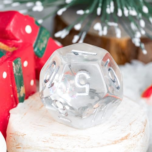 Polyhedral Dice Sets DND Winter Dice for Role Playing Game(RPG) Table Game Dice (Winter Dice) - color: Winter Dice