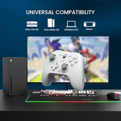GameSir G7 HE Wired XBOX Controller, Hall Effect Sticks | Officially licensed Controller for XBOX Series X|S, XBOX One, Windows 10|11, PC, Video Game Controller - color: White