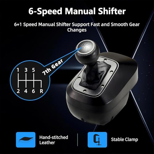 DOYO Gaming Steering Wheel for PC, Xbox One, PS4, Xbox Series X, Switch | 1080° Universal Usb Sim Racing Wheel, Vibration Feedback, Paddle Shifters, Steering Wheel for PC, Xbox Series S, PS3, Switch - color: Black - 1080° Racing Wheel