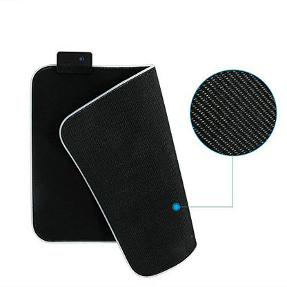 axGear Gaming Mouse Pad RGB LED Light Color Switching for Computer Laptop Colorfull