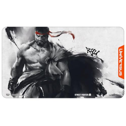 UniVersus: Street Fighter 6: Challenger Series Playmat - Ry - 24 x 14 Neoprene Mat, Collectible Tabletop Card Game Accessory, UVS Games, Licensed