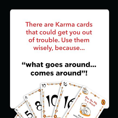 KARMA Playing Cards Game for Kids, Family Games Night, Travel Game | Award Winning, Family Game Night, Travel Games, Playing Cards, Screen-Free, Holiday Game