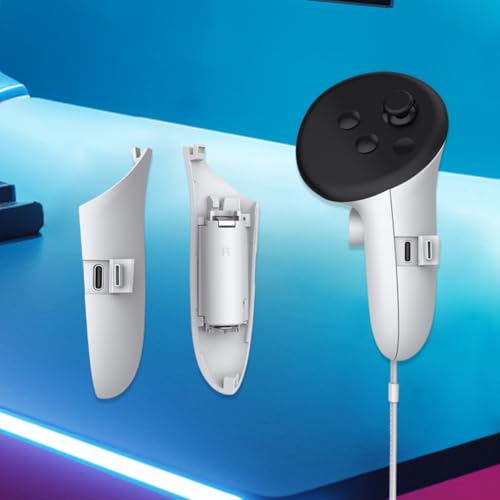 VR Controller Battery Pack Rechargeable Battery Cover for Meta Quest 3S/Quest 3
