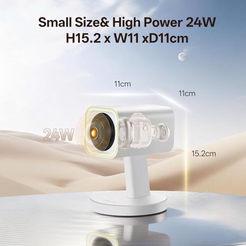 Sanyun SW202 24W 2.0 Computer Speakers, DSP-Enhanced Clear Stereo, 3 Modes | Game/Movie/Music Modes, 16bit DAC, USB/Bluetooth 5.2/AUX, 2.25" Full-Range Drivers, RGB Lighting, Compact Design(Pair, White) - color: SW202 White